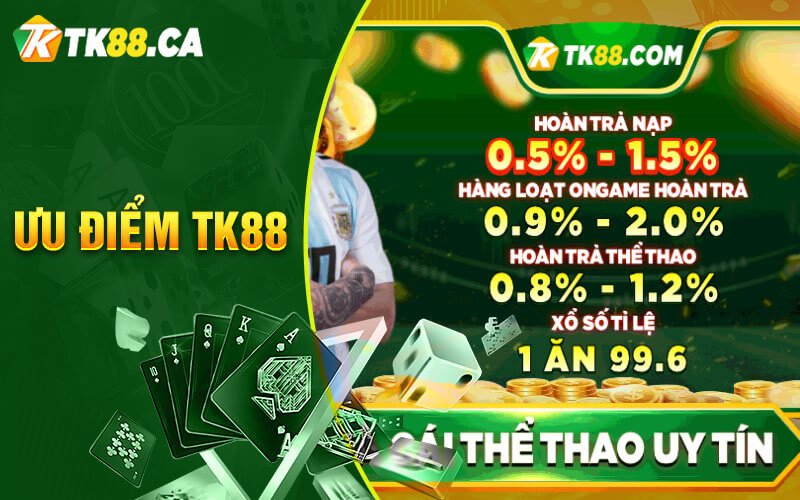 Đánh giá chung về nhà cái TK88