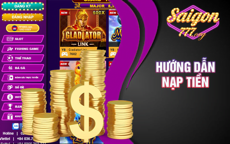 Live Casino Saigon777 - Cá Cược Trực Tuyến Mới Nhất Tặng tiền 6 Phương Thức Nạp Tiền Và Rút Tiền Tại Live Casino Saigon777